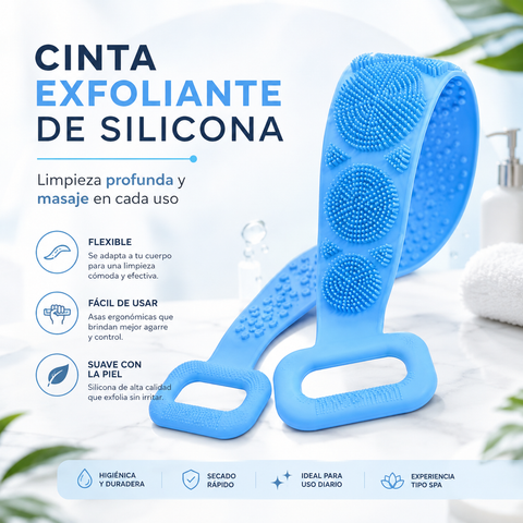 CIEXFO™ CINTA EXFOLIANTE DE BAÑO 2X1