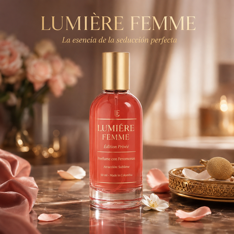 LUMMIERE FEMME™ PERFUME DE FEROMONAS FEMENINO 2X1