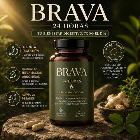 BRAVA™ CAPSULAS PARA EL BIENESTAR DIGESTIVO