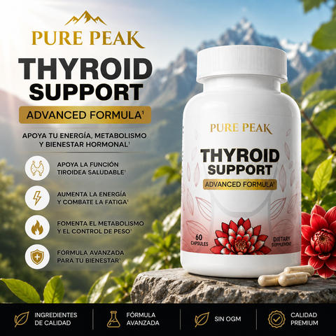 PURE PEAK™ CAPSULAS PARA EL CONTROL DE LA TIROIDES
