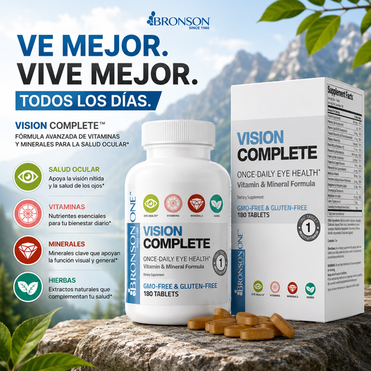 BRONSON ONE™ CAPSULAS PARA LA VISTA 2X1
