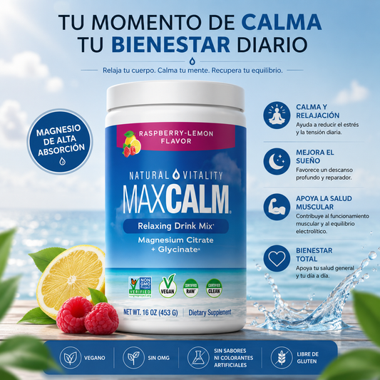 MAX CALM™ RECUPERA TU BIENESTAR DIARIO
