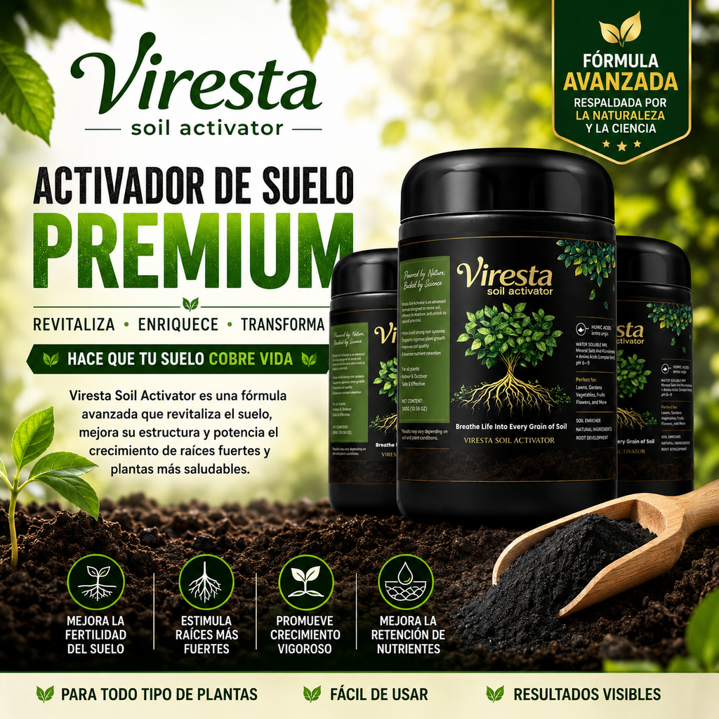 VIRESTA™️ACTIVADOR DE SUELO 2X1