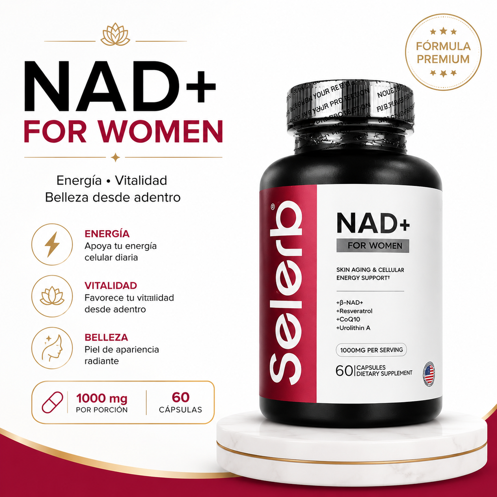 SELERB™ CAPSULAS DE NAD+ PARA MUJERES