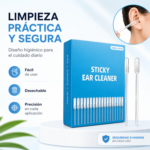STICKY™ LIMPIADOR DE OIDOS PRACTICO
