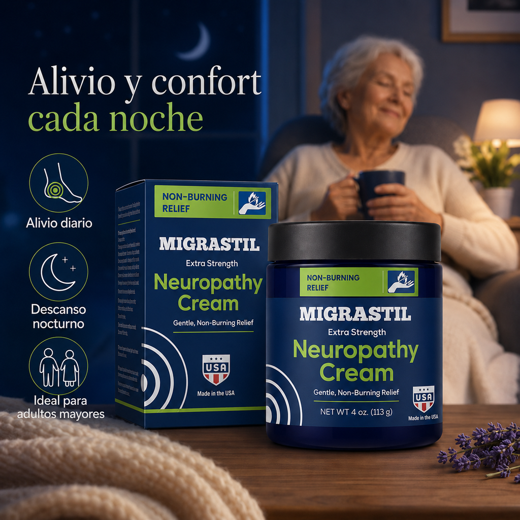 Migrastil™ Crema Natural para Neuropatía